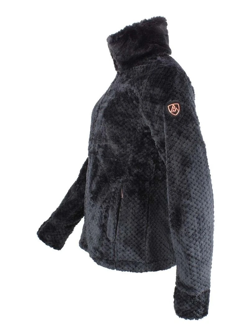 Blouson polaire femme ATAWAY   Noir Noir