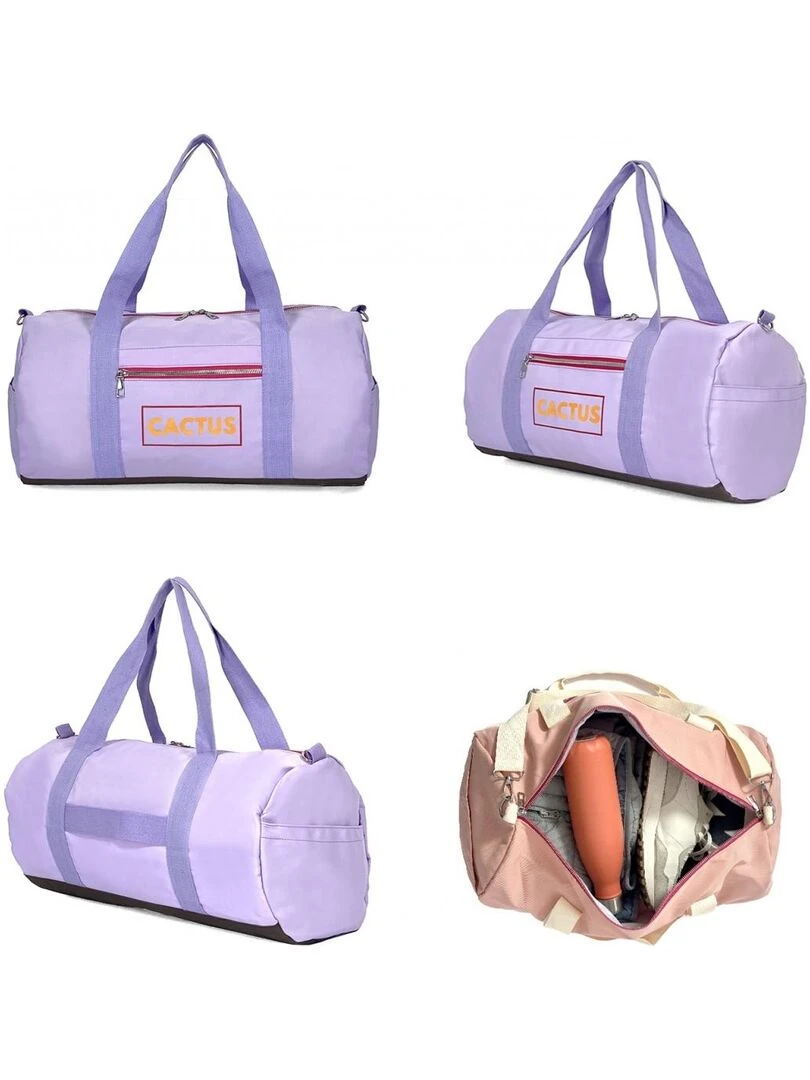 Sac de voyage week end 18L et sport sans roulettes   Violet