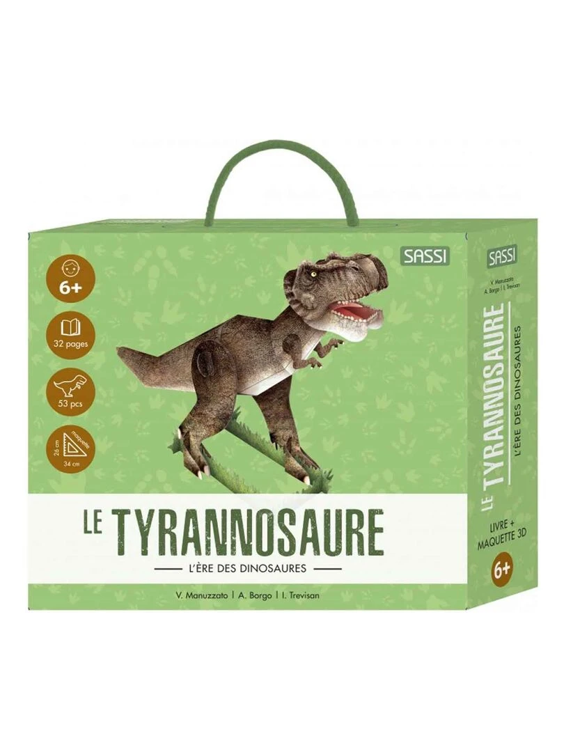 Modèle 3D & livre Le tyrannosaure N/A
