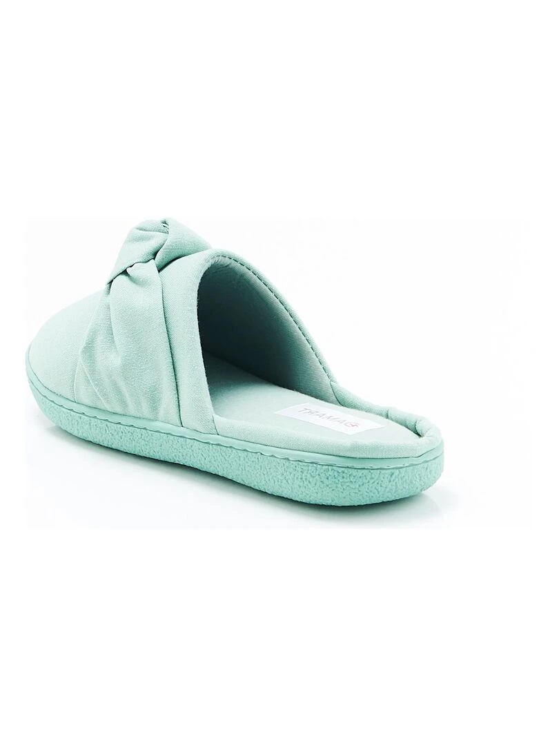 Mules à mémoire de forme   Damart   Bleu