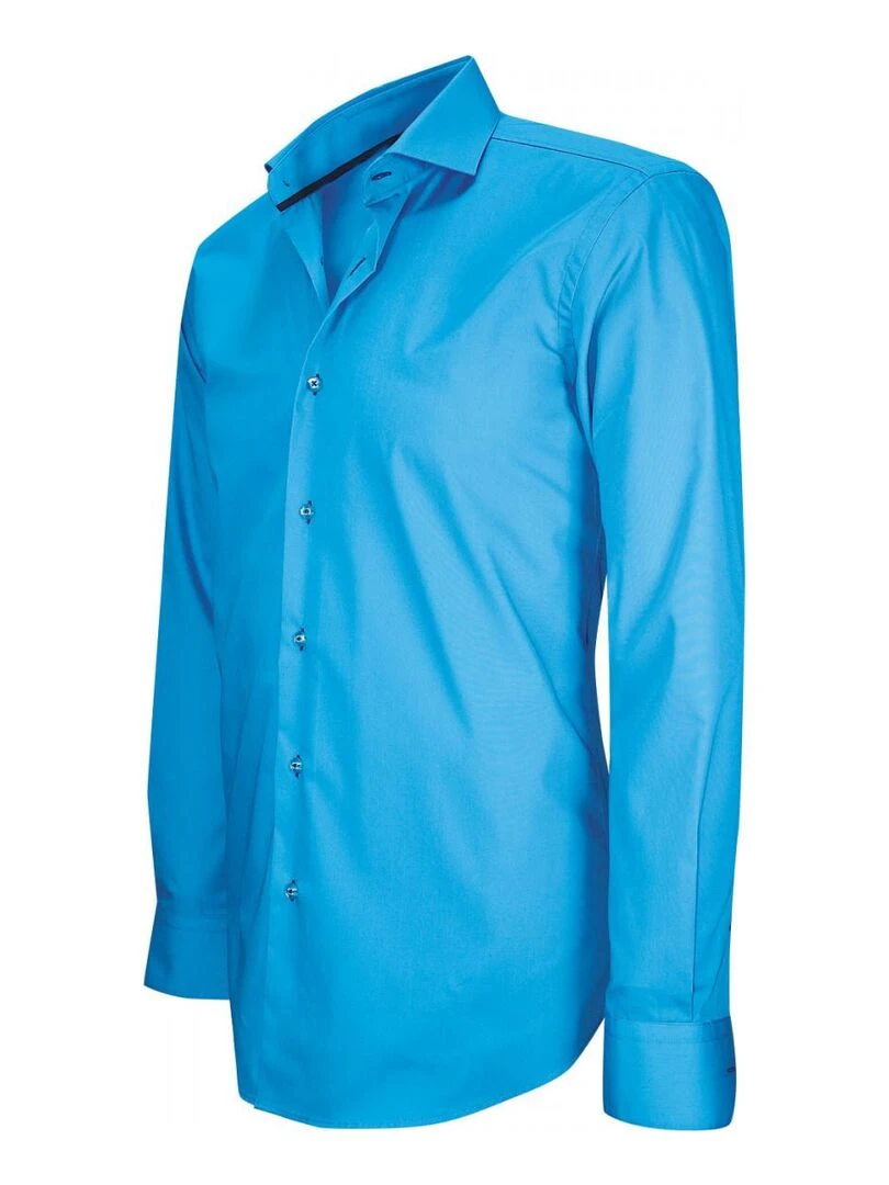 Chemise premium BAKER   Bleu turquoise