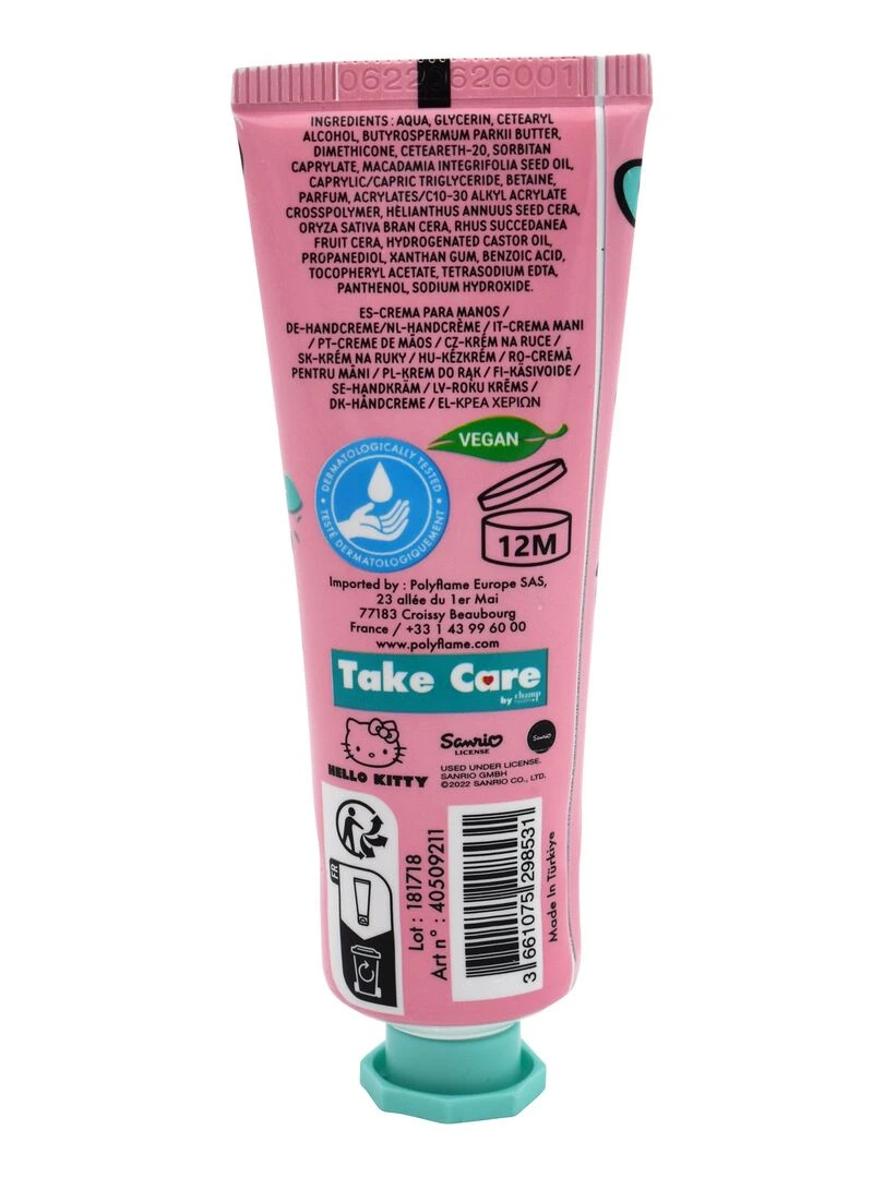Hello Kitty Crème Mains hydratante et Parfumante 30 ml N/A