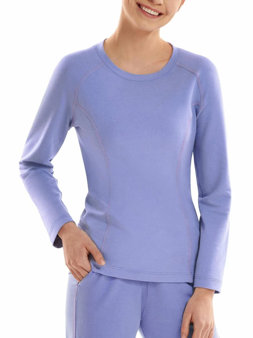 Top manches longues Youthful   Violet