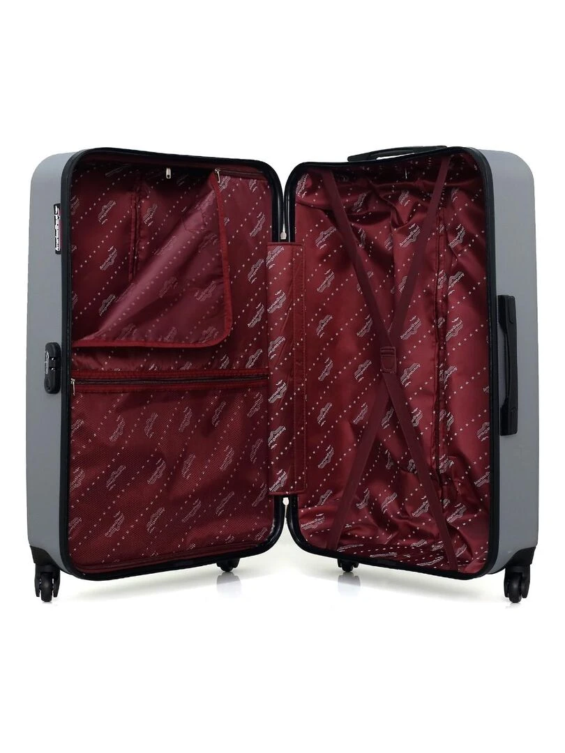 AMERICAN TRAVEL   SET DE 4 QUEENS M   Gris