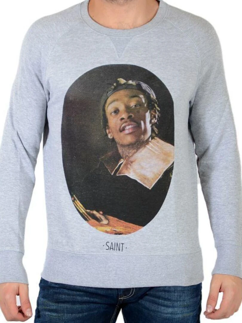 Sweat Eleven Paris Fix Sainthyf Gris