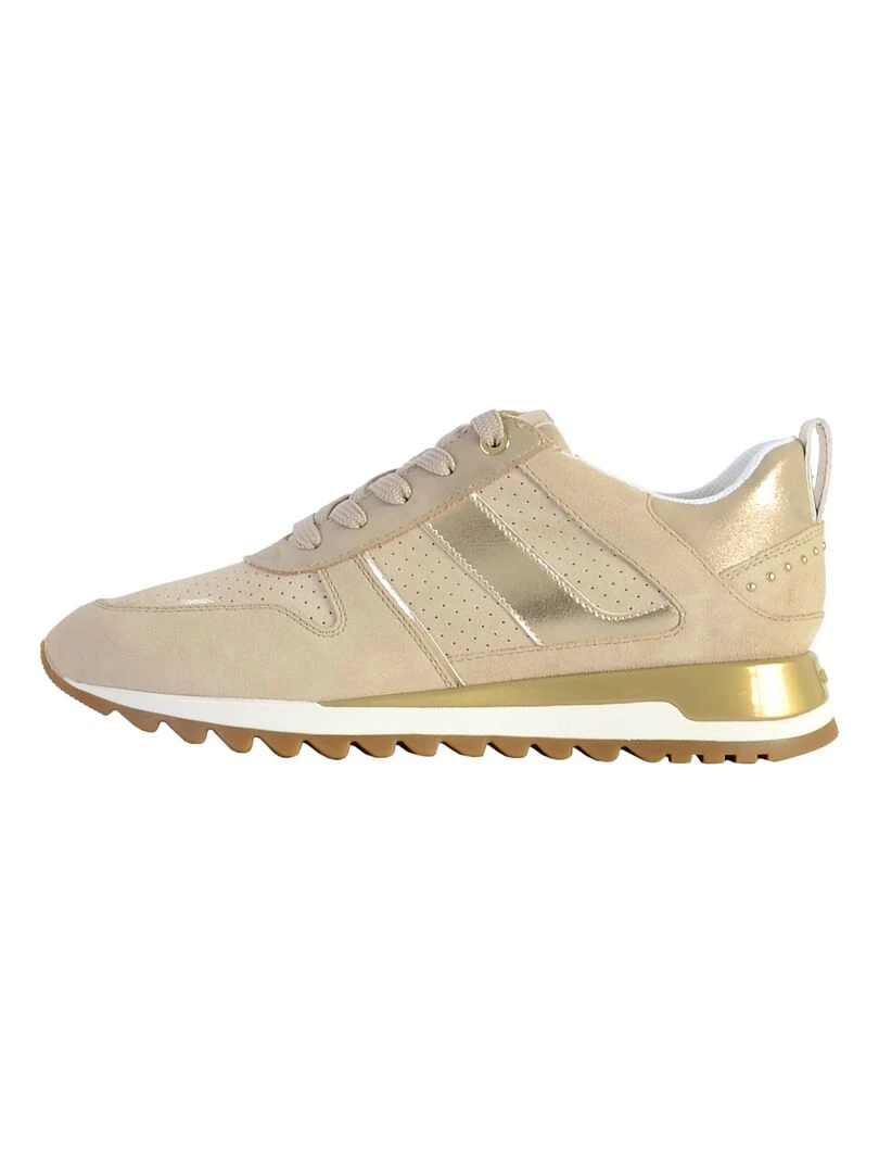 Basket Cuir Geox Tabelya D25AQA Gris