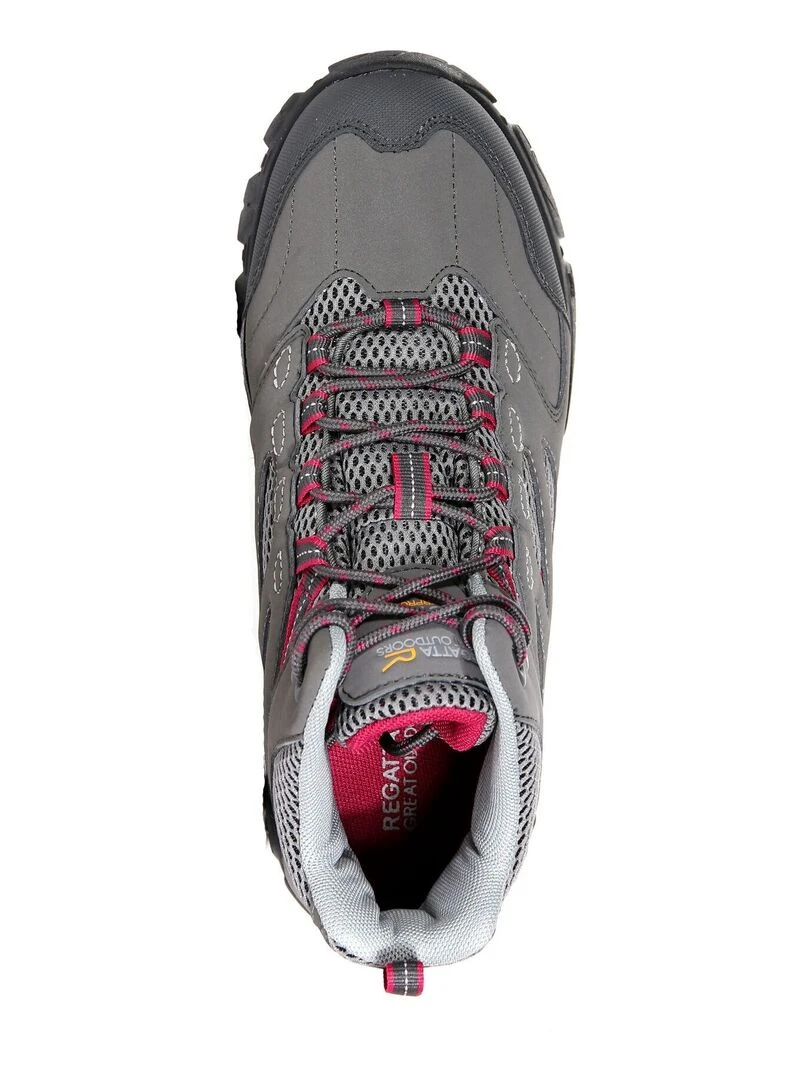 Regatta   Chaussures montantes de randonnée HOLCOMBE   Gris Rose