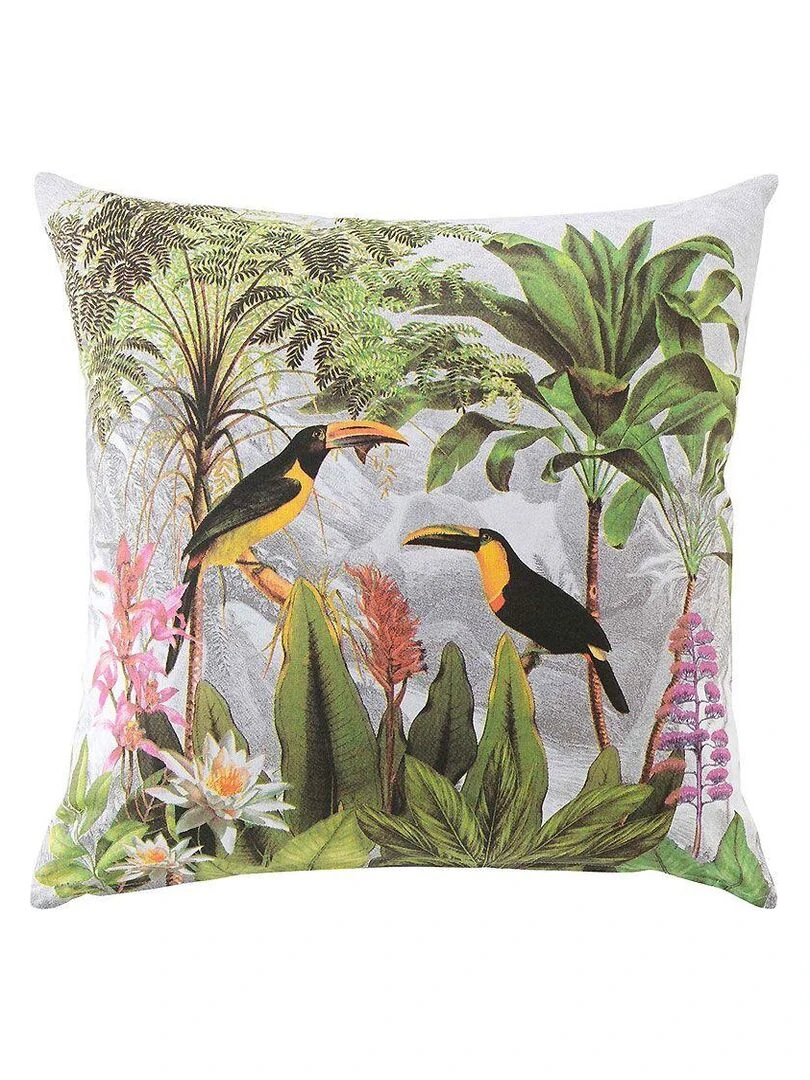 Housse de coussin déco Sweet Bird Multicolore