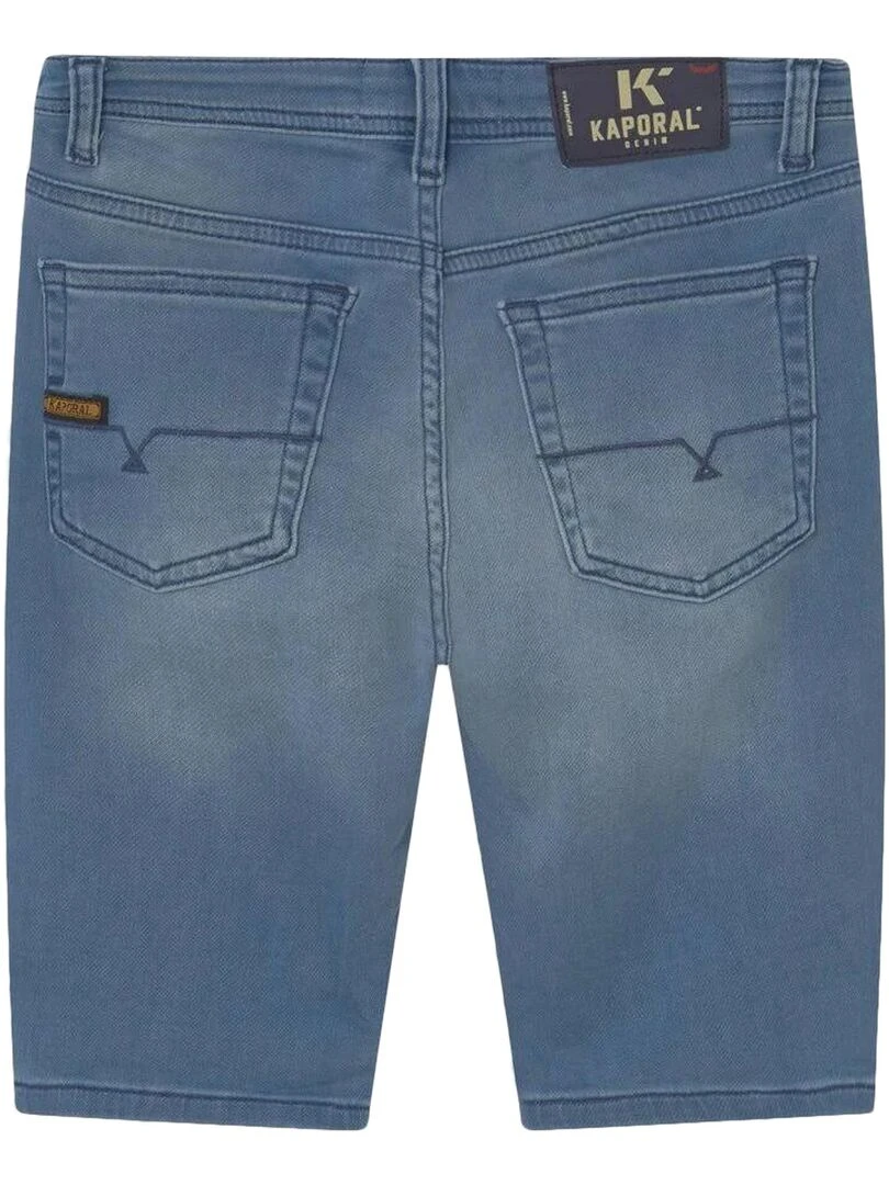 Short Jeans Enfant Kaporal Deco Bleu