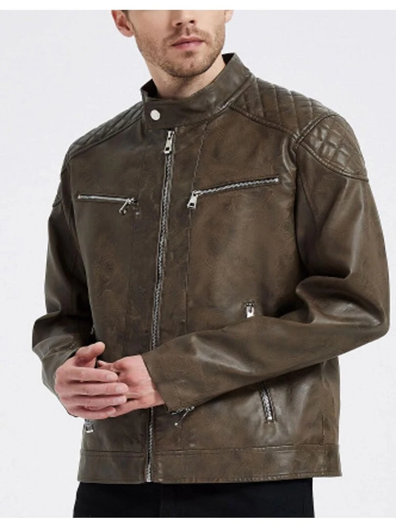 Blouson homme Kebello   Marron