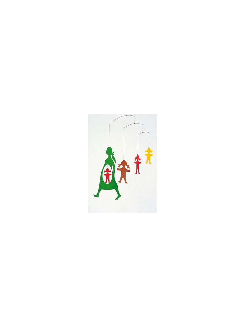 'flensted Mobiles' Expecting Mother Jaune