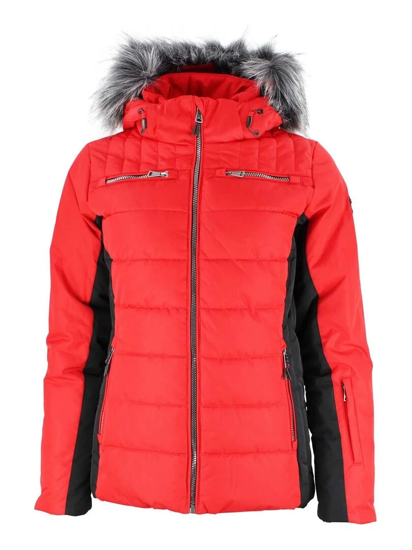 Doudoune de ski femme ASALPI PEAK MOUNTAIN Rouge