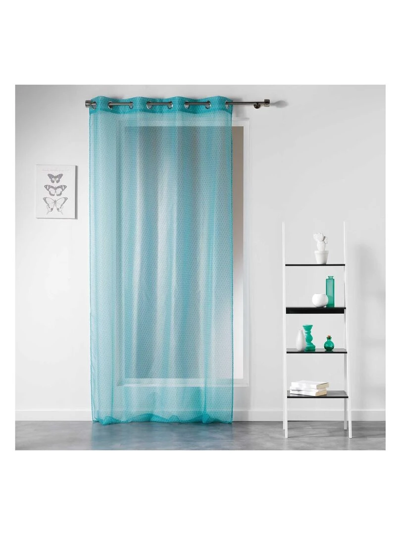Panneau a oeillets rideau Voile Collection Galactic Vert
