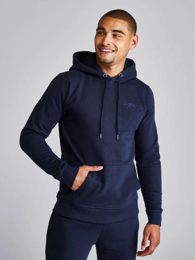 HOODIE PREDATOR Airness   Bleu marine