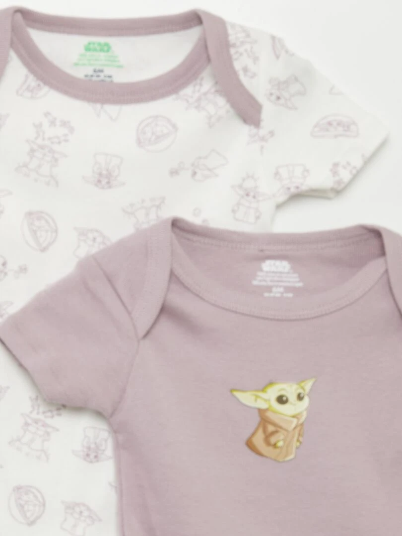 Lot de 2 bodies 'Star Wars'   Violet