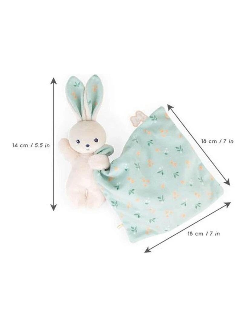 Doudou Plat Lapin Bouquet D'agrumes   N/A