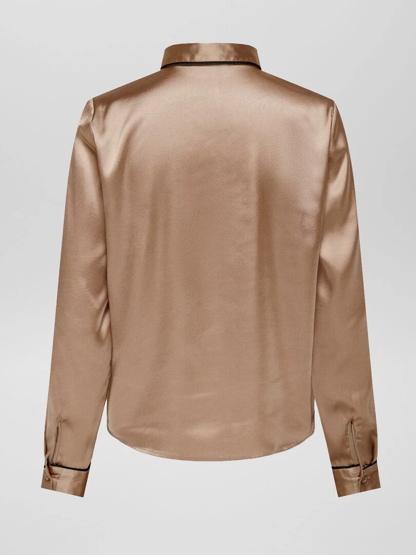 Chemisier en satin 'JDY' Champagne