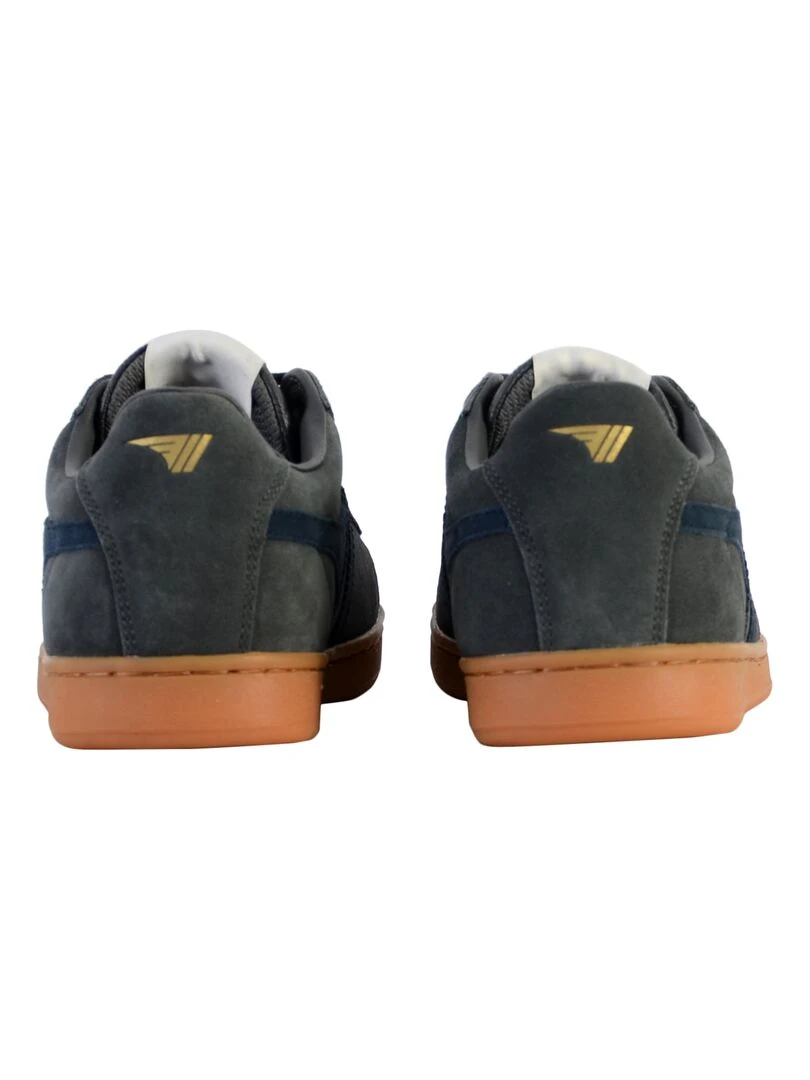 Basket à lacet Gola Equipe Suede   Gris