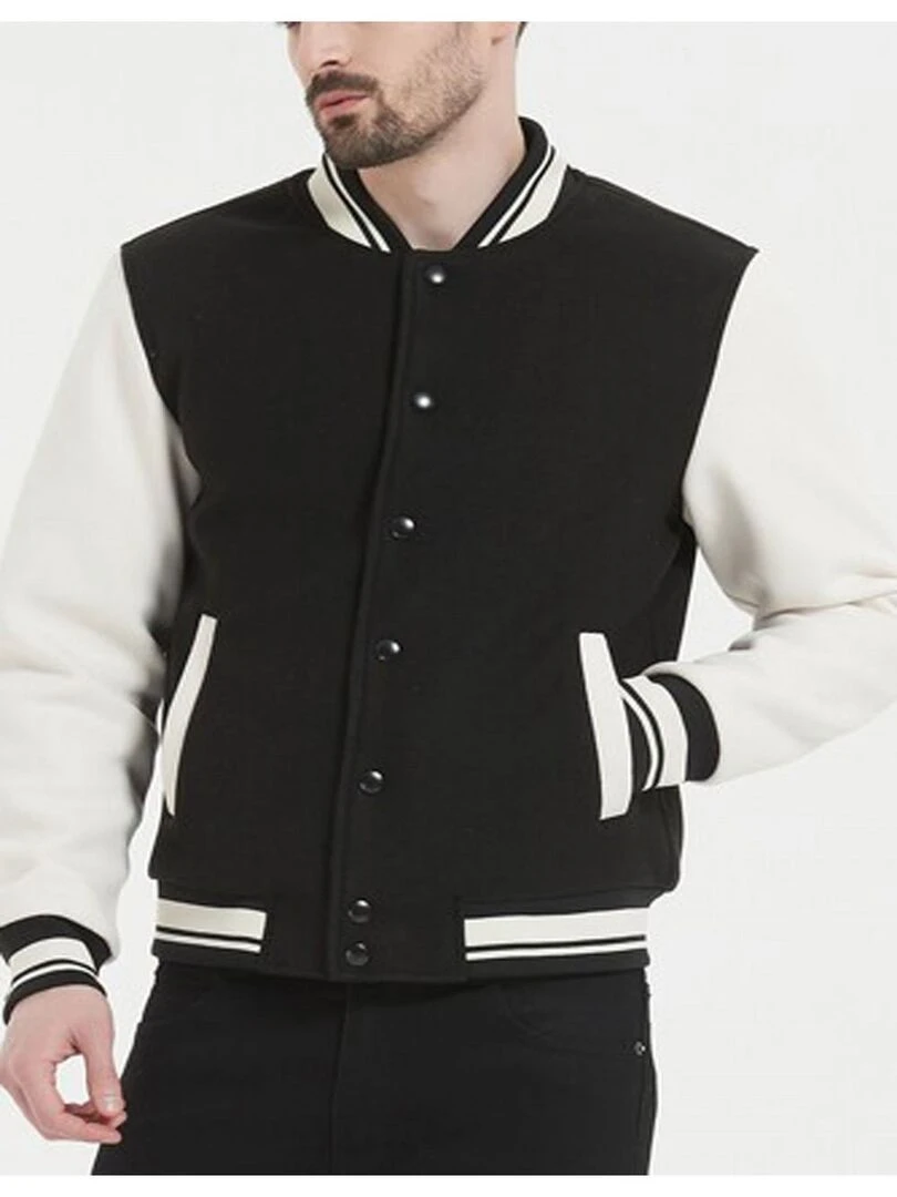 Blouson Teddy Kebello   Noir Noir