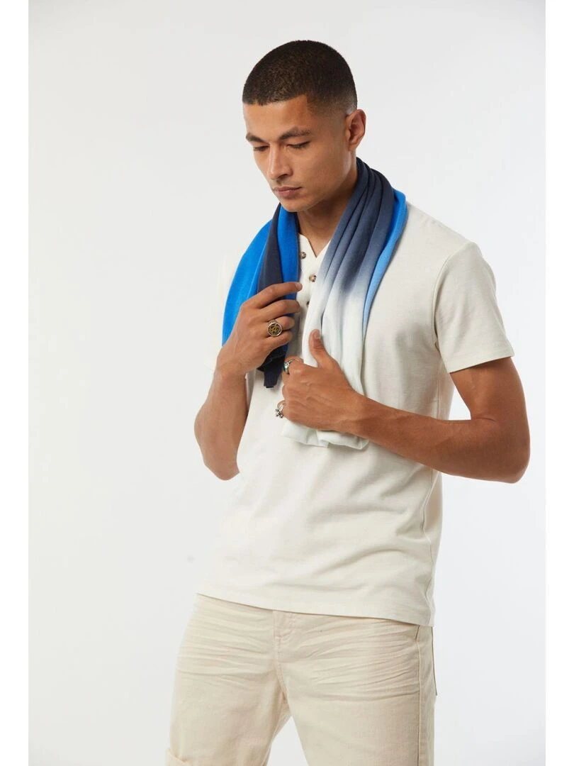 Lee Cooper   Echarpe coton  WOULA   Bleu foncé