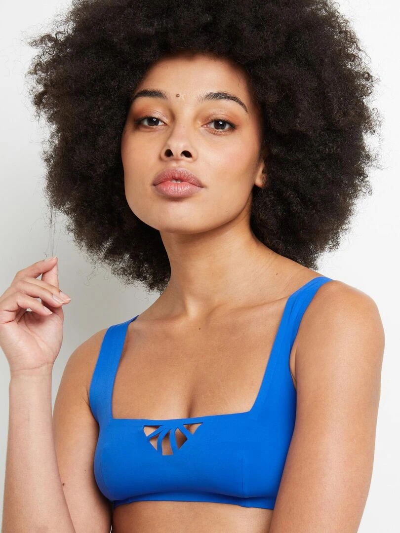 Maillot de bain brassiere Lisa   RougeGorge Lingerie   Bleu roi