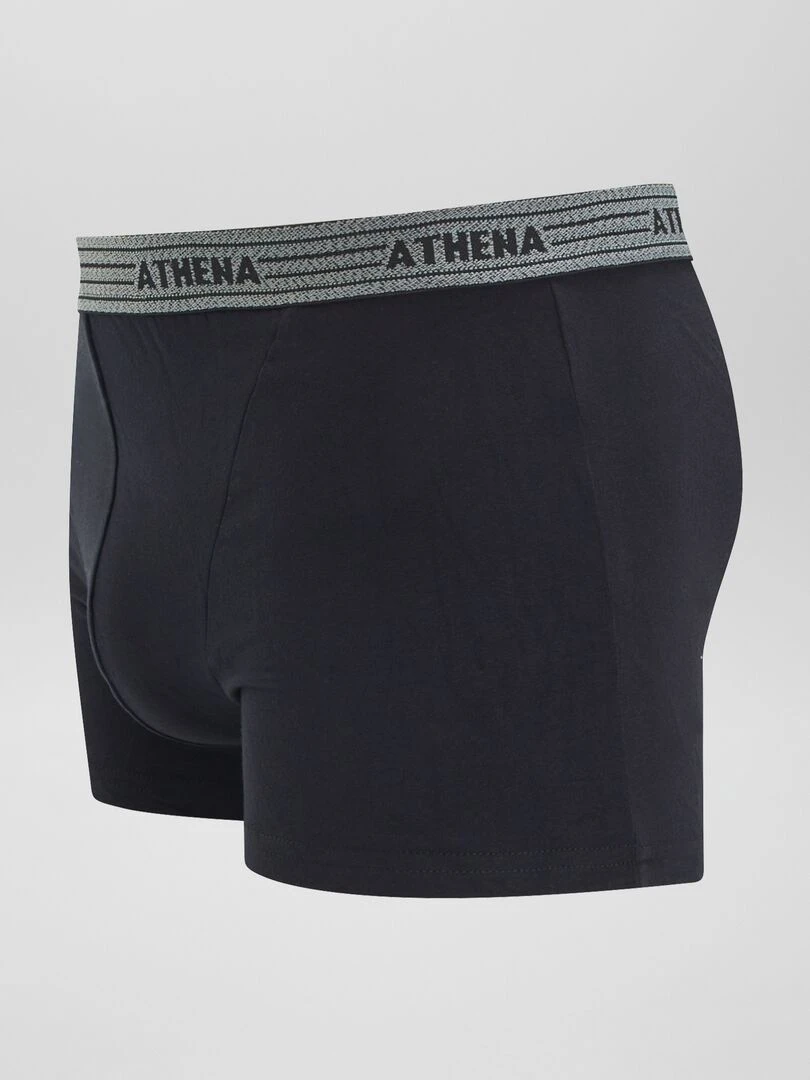 Lot de 4 boxers 'Athena'   noir/bleu