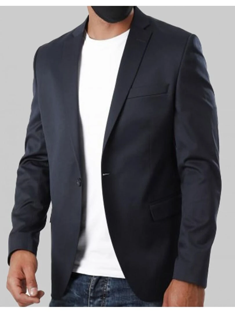 Veste 1 Bouton Kebello Bleu marine