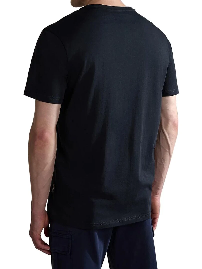 Tee Shirt Napapijri Salis SS Sum   Noir