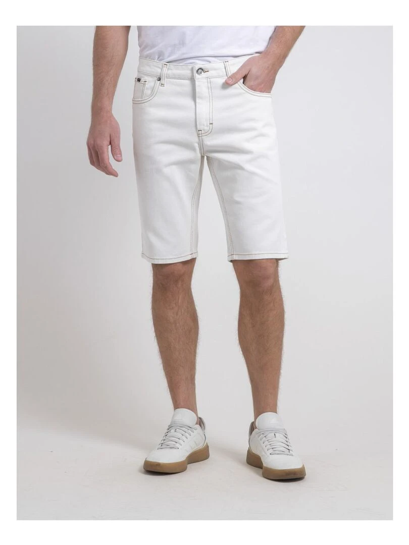 Bermuda jean BELKARA Blanc