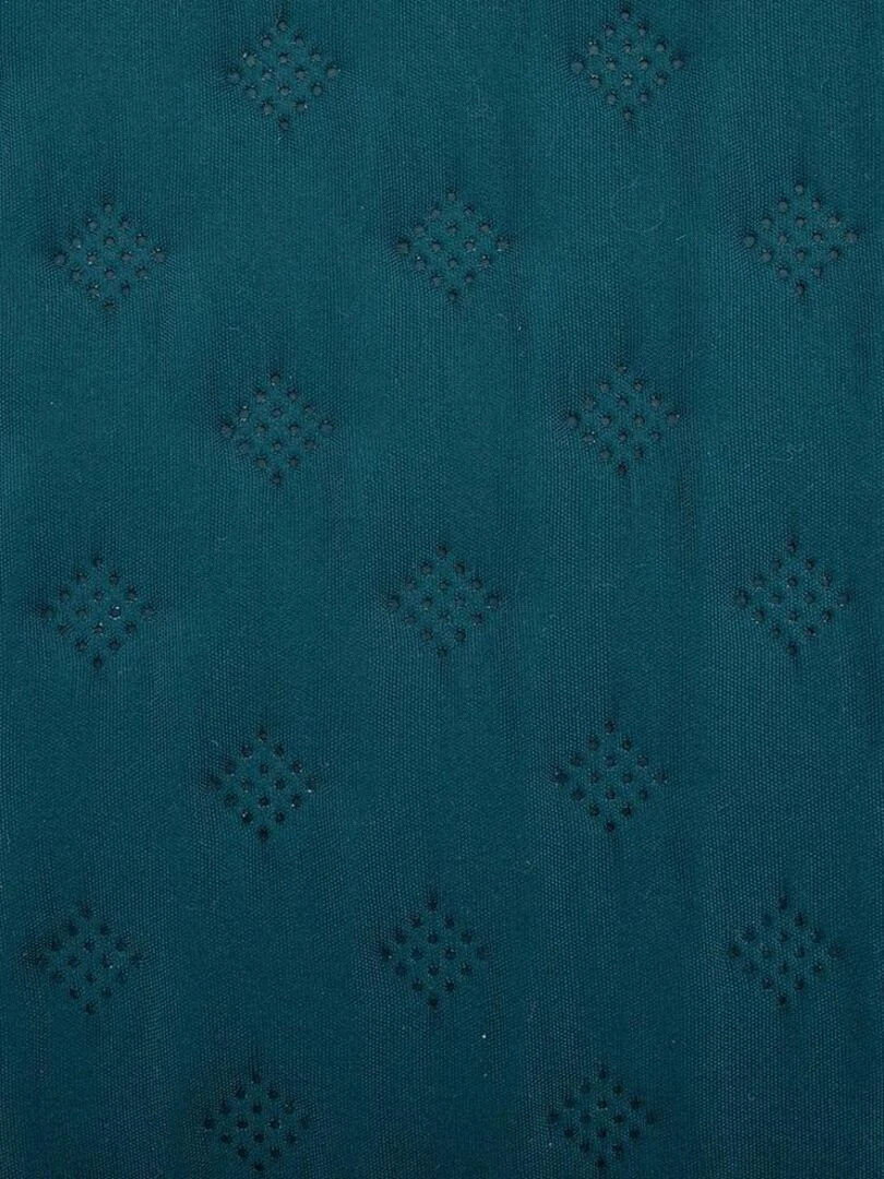 Dessus de lit 240x260 Kalia bleu + 2 taies Bleu