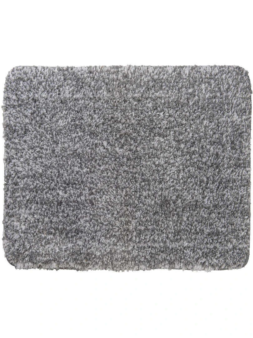 Guy Levasseur Tapis de bain en polyester uni Gris