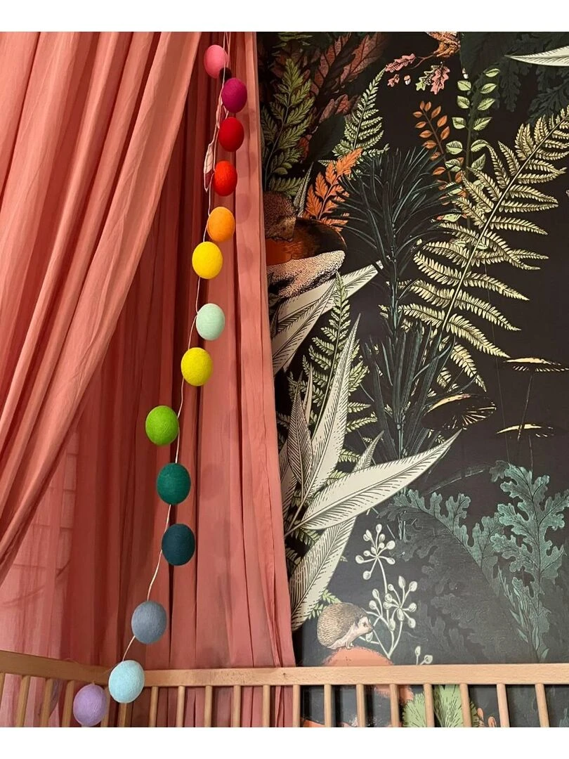 Rainbow   Guirlande LED avec télécommande   Rouge
