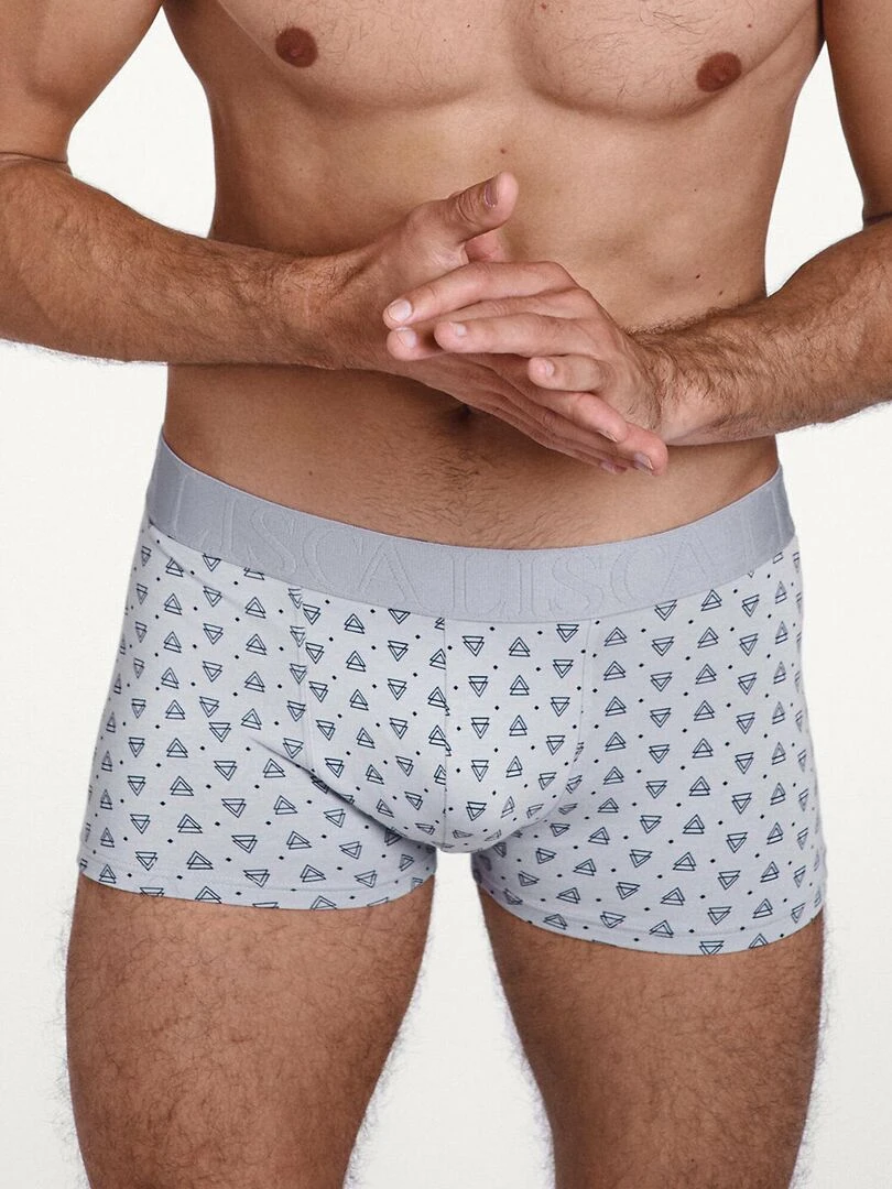 Pack boxers x3 Hercules   Gris