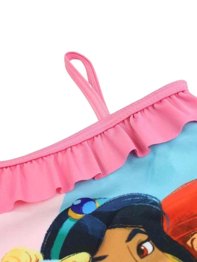 Disney   Maillot De Bain fille imprimé Princesse   Rose fushia