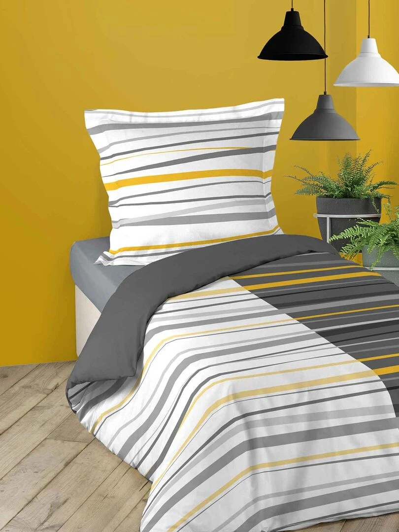 Parure Housse de couette Collection Alestaire Blanc