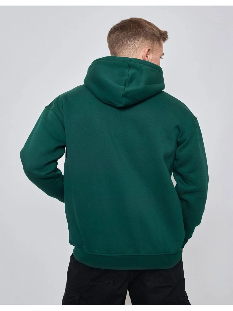 Sweat à capuche Kebello   Vert