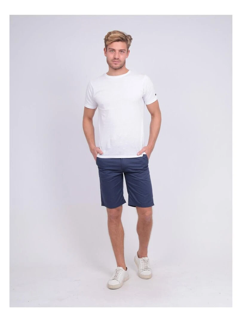 Bermuda chino BAGOO   Bleu roi