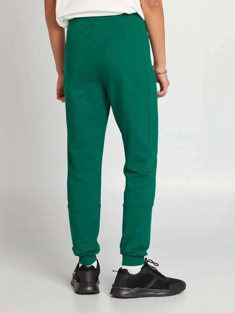 Pantalon de jogging à détails contrastés   Vert