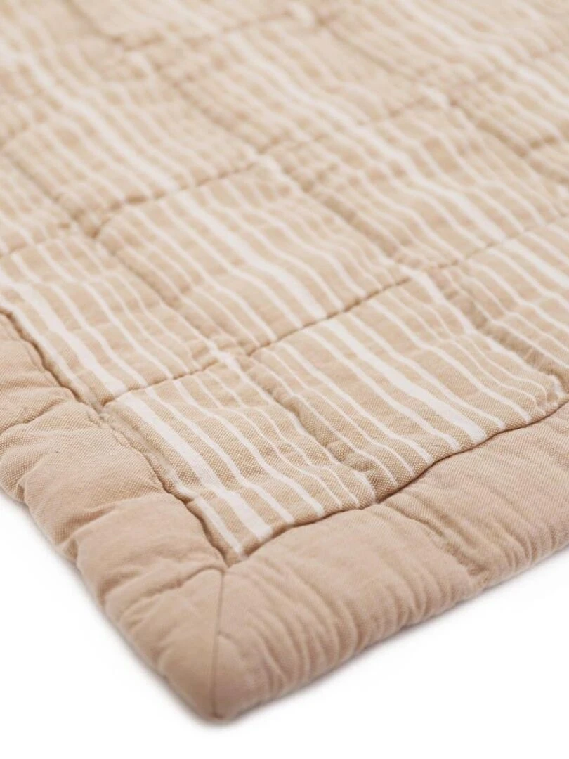 Baby Relax Tapis Coton Anna Terracotta Lave par Nattiot   100 x 1   Marron