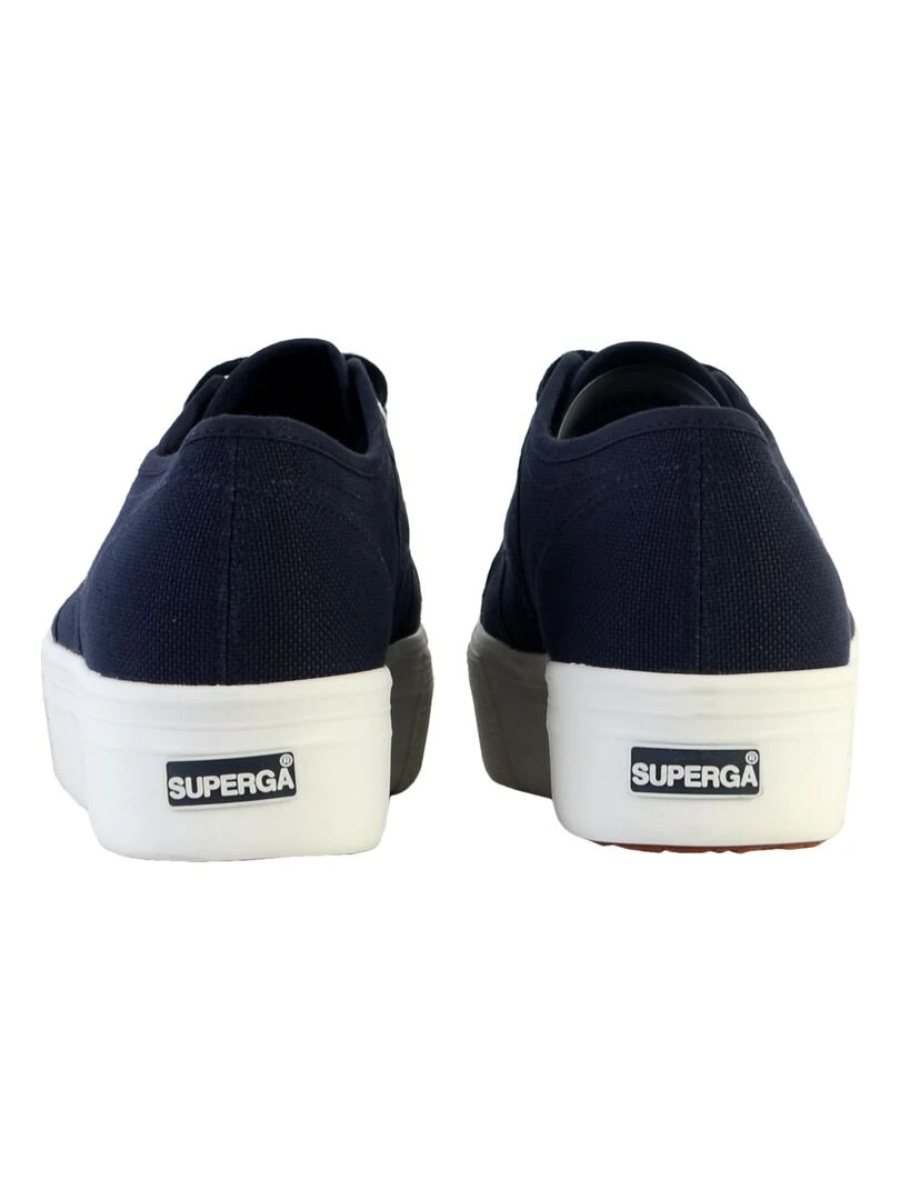 Basket à lacet Superga*   Bleu