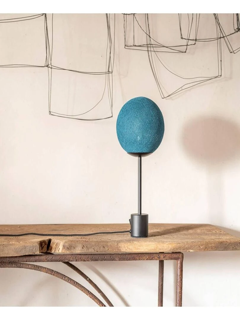 Lampe APAPA   Bleu canard