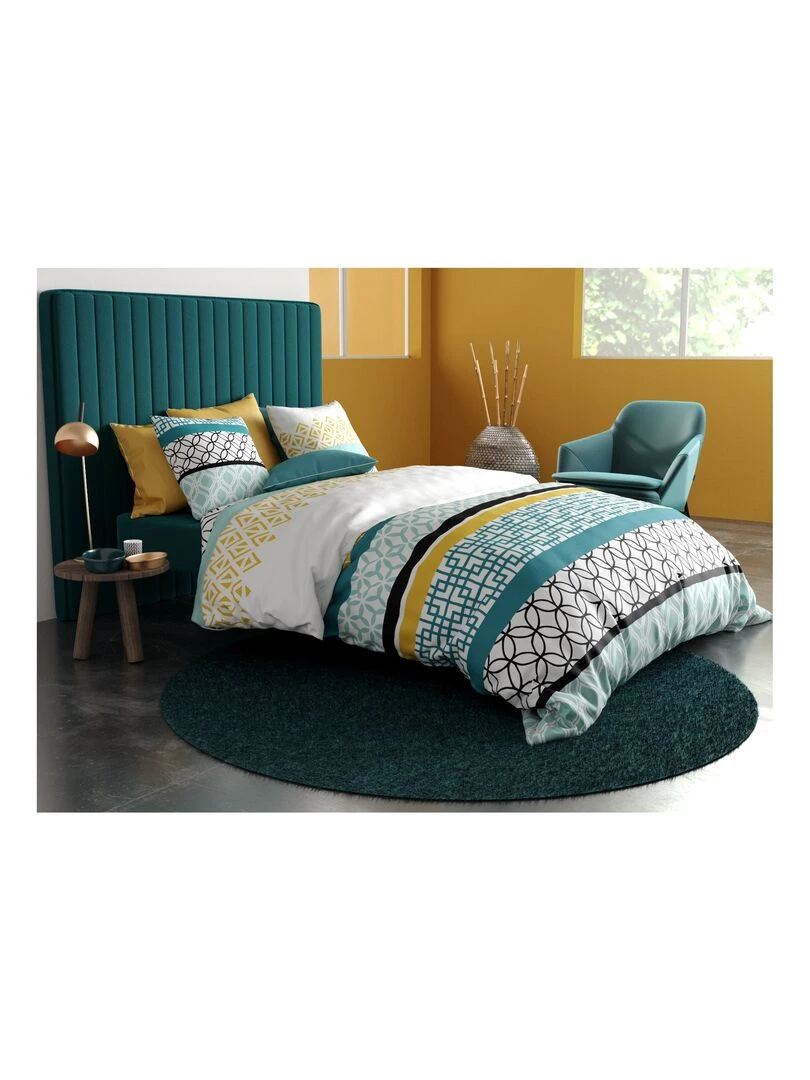 Housse de couette + taie Citedor Jaune