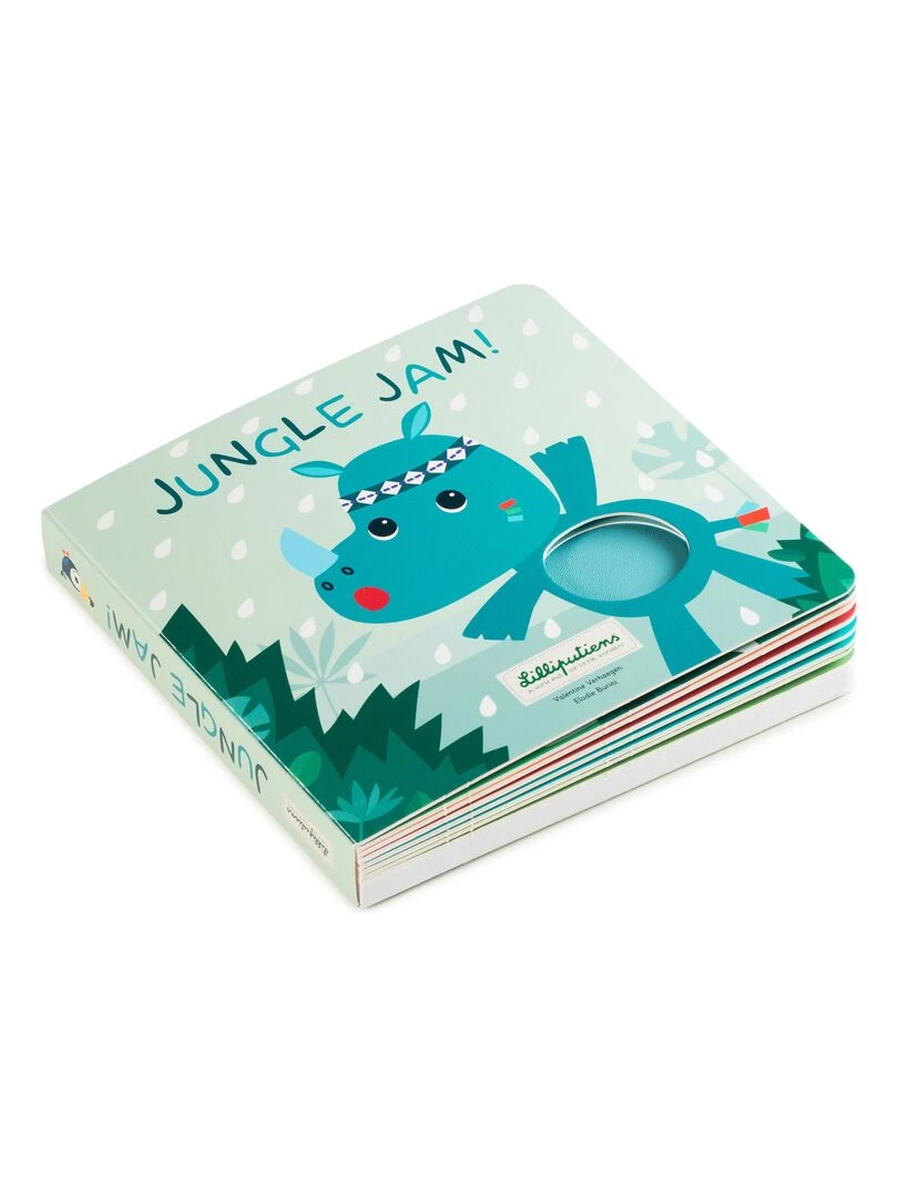 Livre bébé tactile et sonore Jungle Jam N/A
