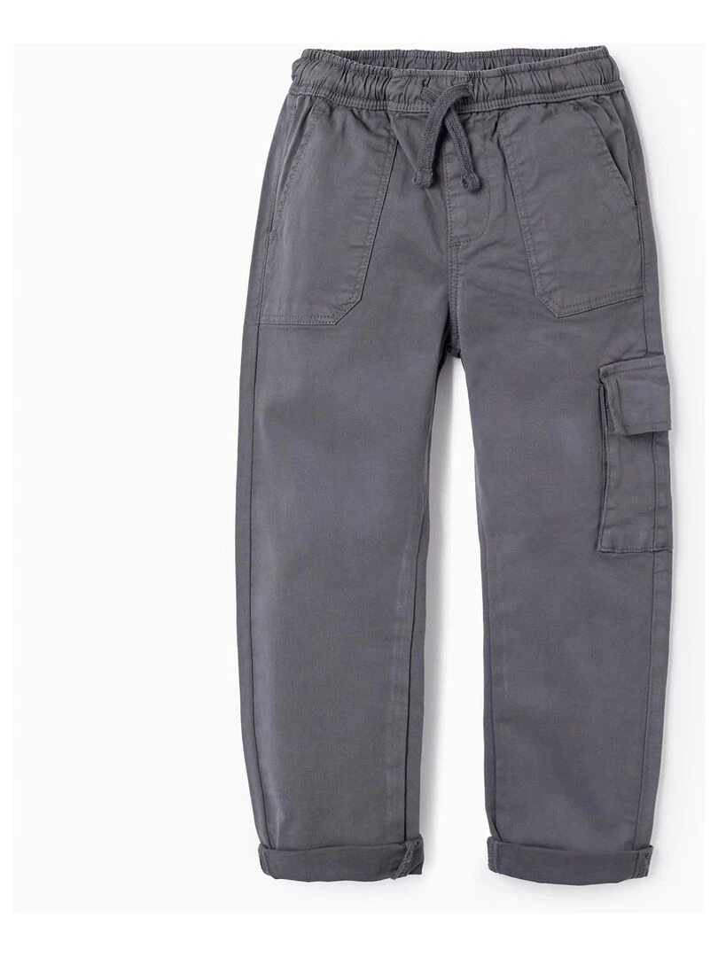 Pantalon Cargo pour Garçon NO DRAMA IN THE BAHAMAS Gris