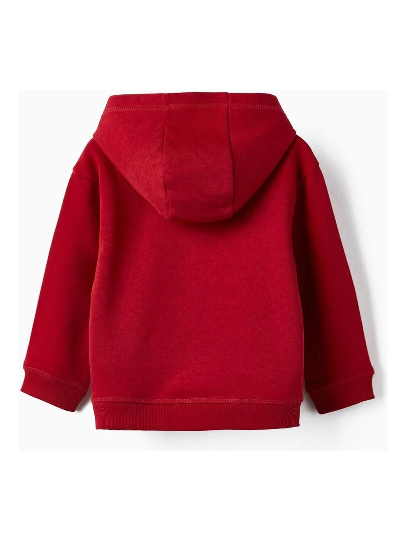 Sweat à capuche pour bébé garçon 'Let It Snow'   NOËL   Rouge