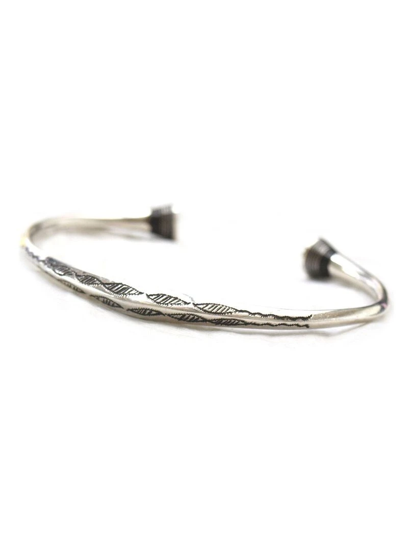Bracelet jonc touareg en argent fait main   Argent