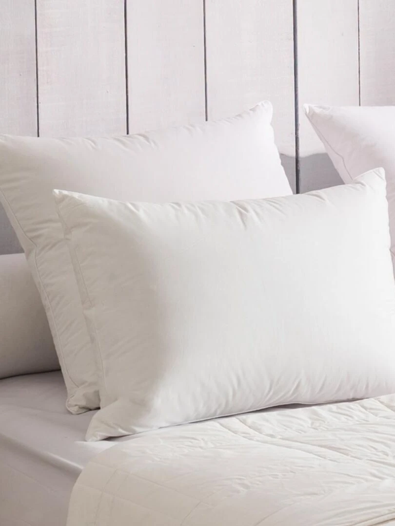 DODO Oreiller 90% Duvet ECO RESPONSABLE MOELLEUX Blanc