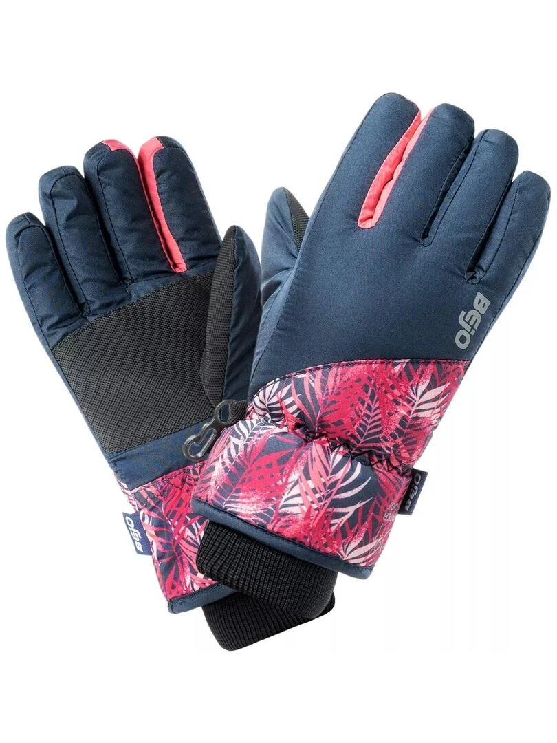 Bejo   Gants de ski VIPO   Bleu Rose