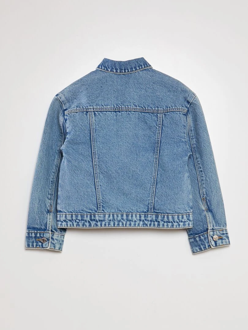 Veste en jean Bleu