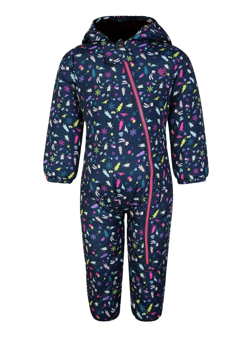 Dare 2B Combinaison de ski BAMBINO Bébé Bleu Multicolore
